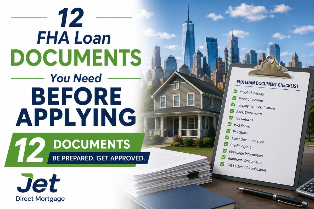 12 FHA Loan Documents You Need Before Applying
