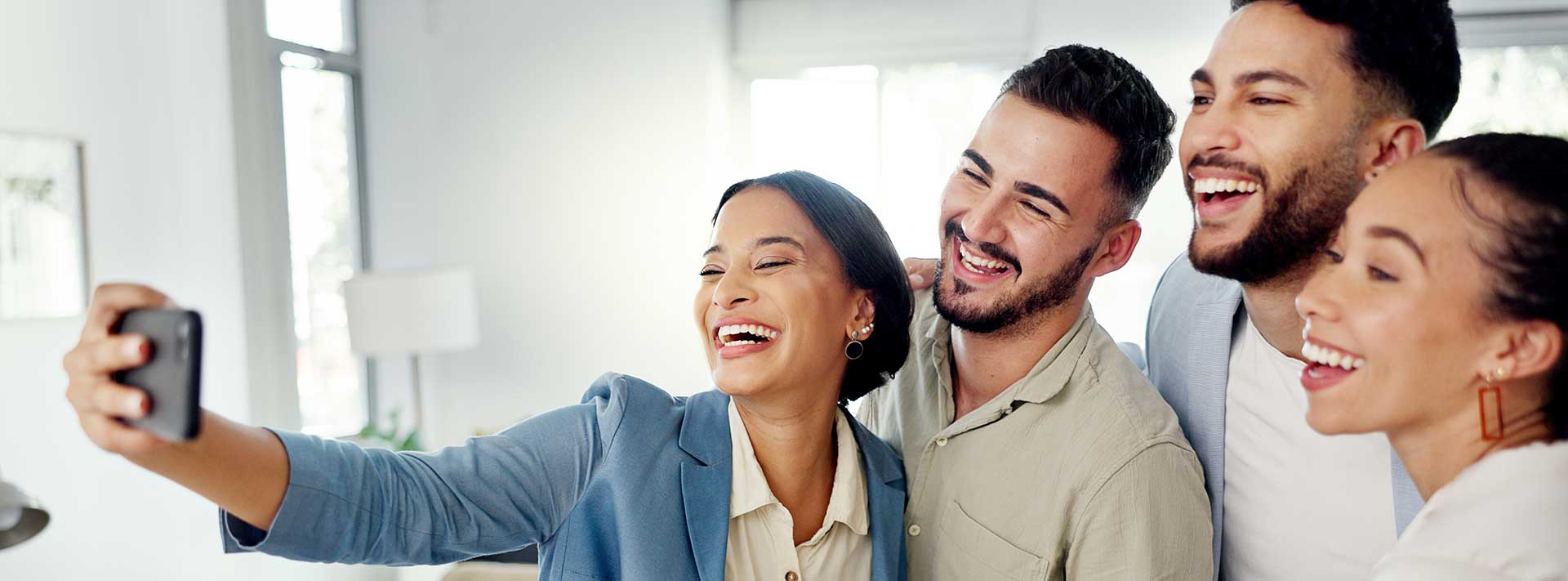 family enjoying hosue