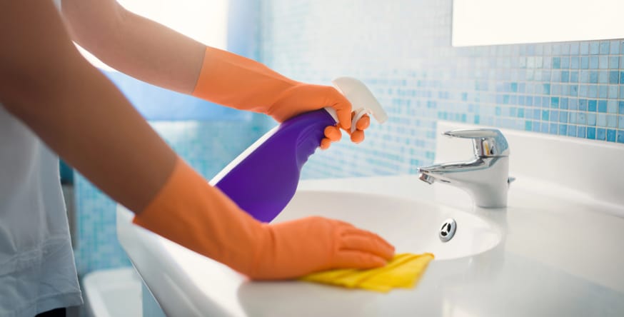 deep cleaning before selling