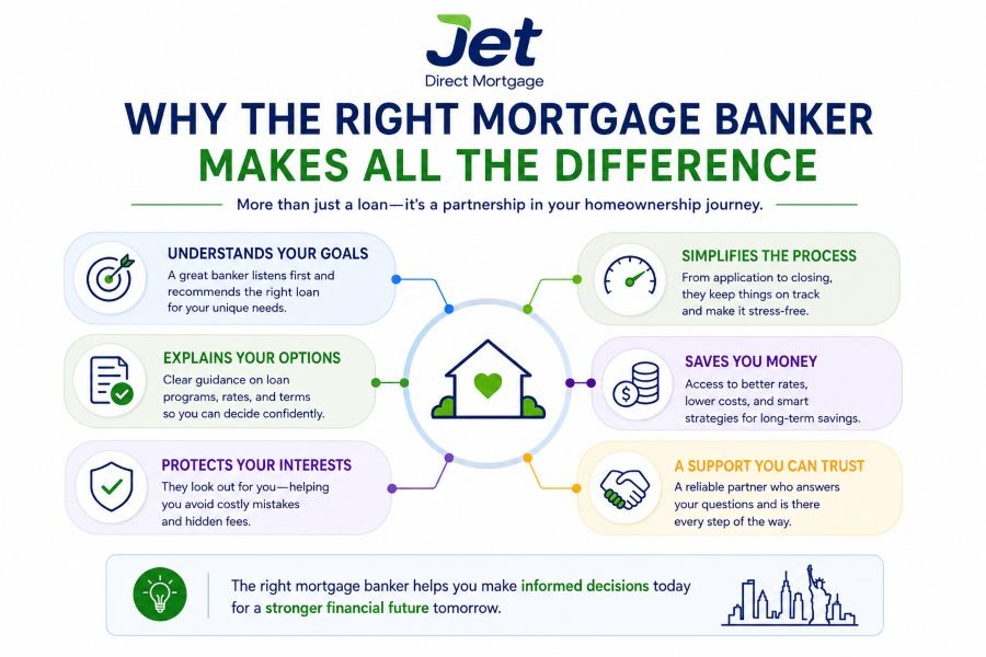why the right mortgage banker makes all the difference
