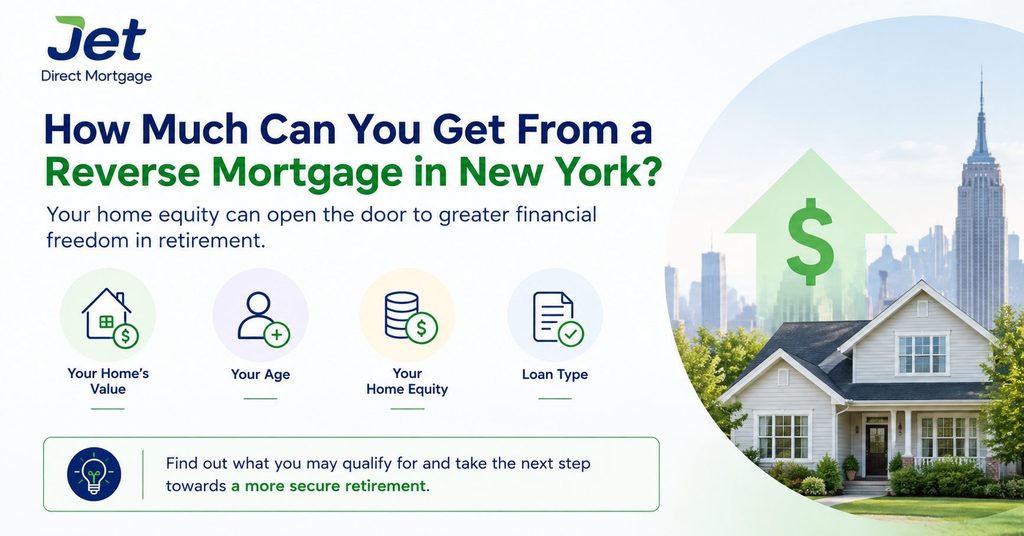 how much can you get from a reverse mortgage in new york?