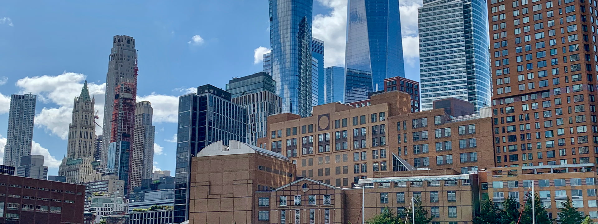 Buildings in Tribeca, NY